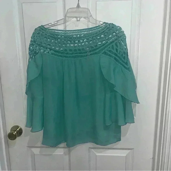 Leshop mint green womens sz s/p top. - Picture 1 of 4